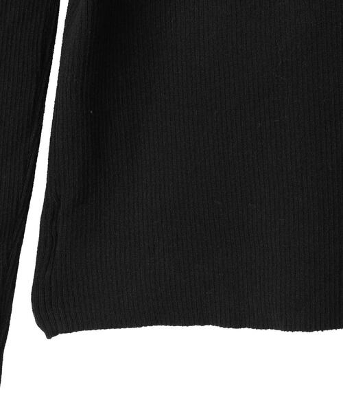 WEGO（ウィゴー）の「WEGO/タートルネックニット（ニット/セーター・レディース・ブラック/ホワイト系その他5/ブルー/ホワイト/レッド・MEDIUM/SMALL）」の13枚目の写真