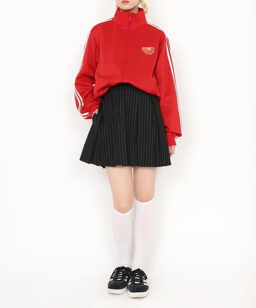 プリーツピンストライプ ミニスカート ピンストライププリーツミニスカート | ファッション通販サイト NUGU