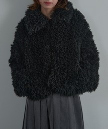 【MAISON BREEZE reveur】再入荷！プードルボア 2wayカラーショートジャケット  XNN