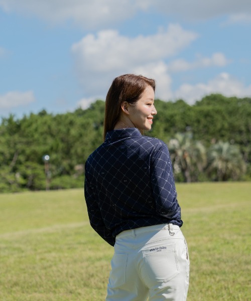 marie claire/マリ.クレール】レディース長袖シャツ ゴルフ（シャツ