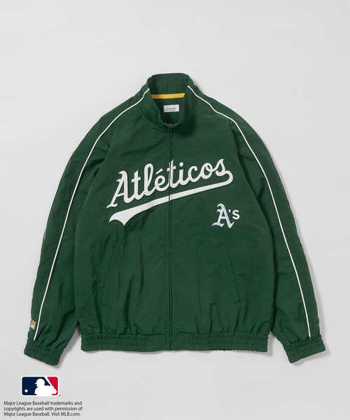 メジャーリーグ　美品ヴィンテージ　MLBアスレチックス　レプリカジャンパー メジャーリーグ 美品ヴィンテージ MLBアスレチックス レプリカ