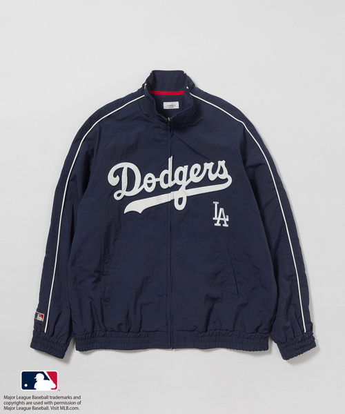 セール】【MLB COLLECTION BY JUN】パイピングナイロンブルゾン