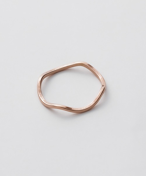 ciite' surgical stainless（シーテサージカルステンレス）の「【 金属アレルギー対応 】 うねりリング サージカルステンレス（リング・レディース・シルバー/ゴールド/ピンクゴールド・4号/13号/15号/7号/9号/11号）」の8枚目の写真