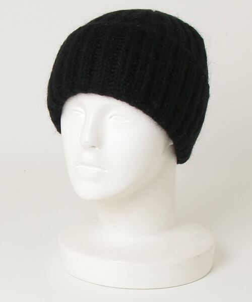 FRATELLI TALLI(フラテリタリ)の「FRATELLI TALLI フラテリータリー モヘヤニット 帽(ニットキャップ/ビーニー・レディース・モカ/ライトグレー/ブラック・FREE)」の16枚目の写真