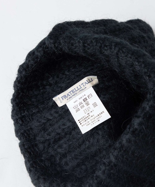 FRATELLI TALLI フラテリータリー モヘヤニット 帽（ニットキャップ