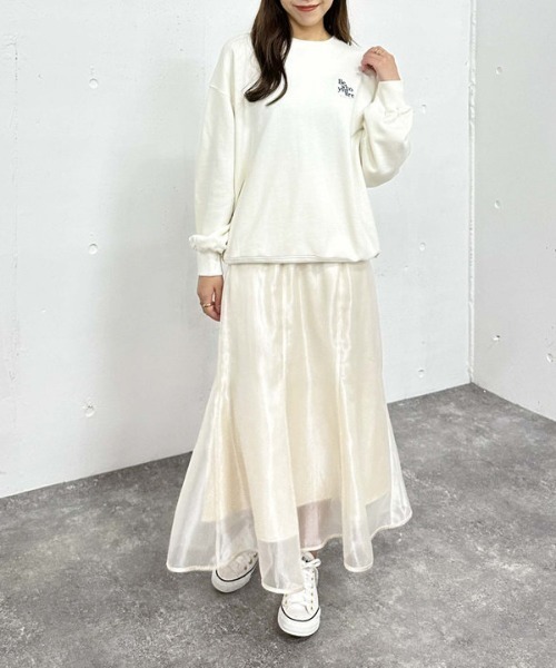 archives（アルシーヴ）の「シアーマーメイドスカート（スカート・レディース・アイボリー/ブラック/ピンク・MEDIUM）」の15枚目の写真