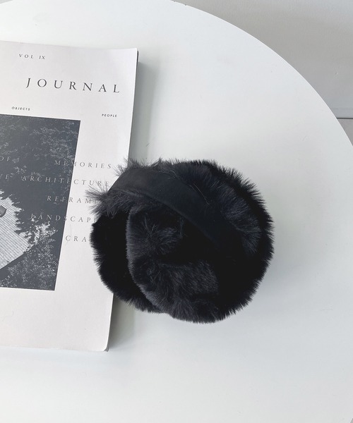 ◇折りたたみ式ムートン風イヤーマフ（イヤーマフ）｜AS KNOW AS plus