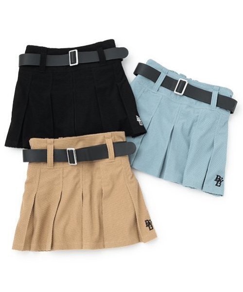 by LOVEiT(バイラビット)の「ベルトつきローライズミニスカ(スカート・キッズ・ブラック/ブルー/モカ・120cm/130cm/140cm/150cm/160cm)」の11枚目の写真