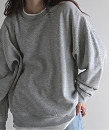 【FOXRUN/フォックスラン】 別注 3ポイント刺繍ルーズシルエットスウェット