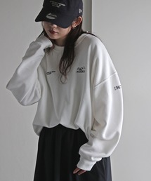 COURO（コウロ）の「【FOXRUN/フォックスラン】 別注 3ポイント刺繍ルーズシルエットスウェット（スウェット・レディース）」
