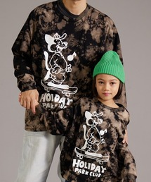 PAIRMANON STREET（ペアマノンストリート）の「【PAIRMANON STREET】【リンクコーデ】タイダイ プリント ロンT 長袖 Tシャツ（Tシャツ/カットソー）」