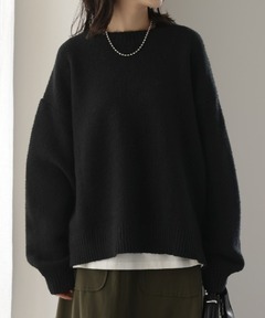 SEEALL / シーオール】OVERSIZED CREWNECK SWEATER（ニット/セーター