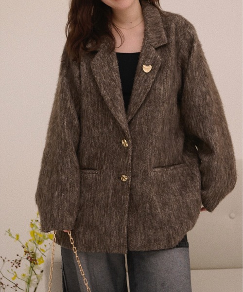 loin nuit（ロワンニュイ）の「nuit pin badge / nuit ピンバッジ（ブローチ/コサージュ・レディース・ゴールド・FREE）」の3枚目の写真