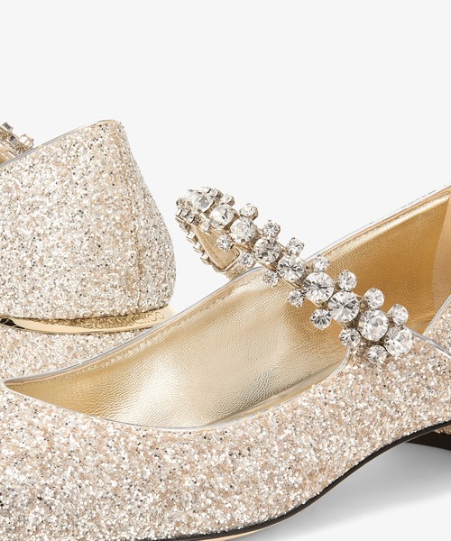 JIMMY CHOO(ジミーチュウ)の「BING PUMP FLAT(バレエシューズ・レディース・ゴールド系・36/37)」の3枚目の写真