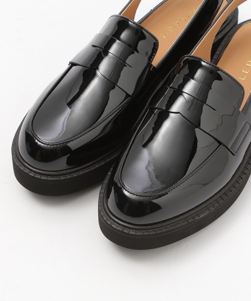 LEPSIM（レプシィム）の「バックストラップローファー　284505（ローファー・レディース・ブラック/ブラウン・MEDIUM/LARGE）」の8枚目の写真