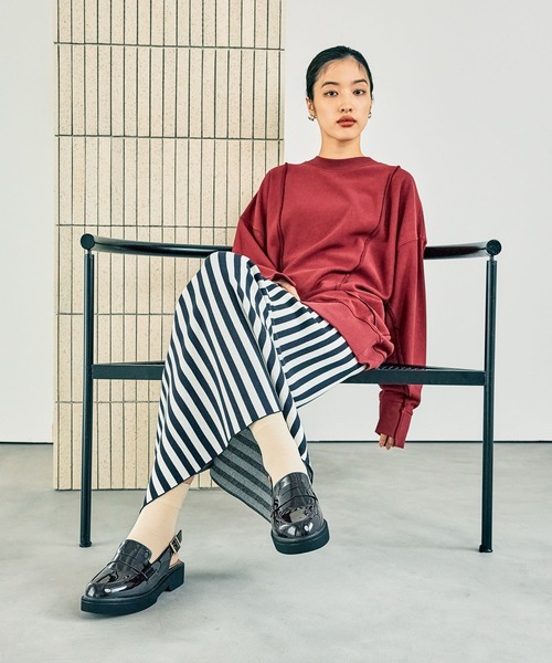 LEPSIM（レプシィム）の「バックストラップローファー　284505（ローファー・レディース・ブラック/ブラウン・MEDIUM/LARGE）」の22枚目の写真