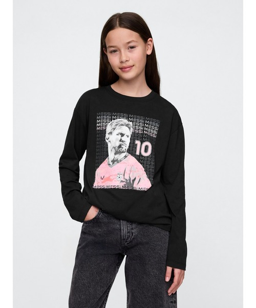 adidas x Messi メッシ バックプリント グラフィック Tシャツ adidas(アディダス) メッシTシャツ | 少しマニアックな古着の