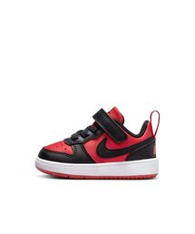NIKE | ナイキ コート ボロー LOW リクラフト ベビーシューズ / Nike Court Borough Low Recraft Baby/Toddler Shoes DV5458-600 University Red(スニーカー)