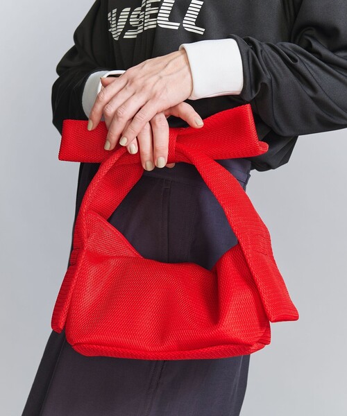 HELOYSE（エロイーズ）の「【別注】＜HELOYSE＞BONNE バッグ（ハンドバッグ・レディース・ブラック/レッド・FREE）」の3枚目の写真