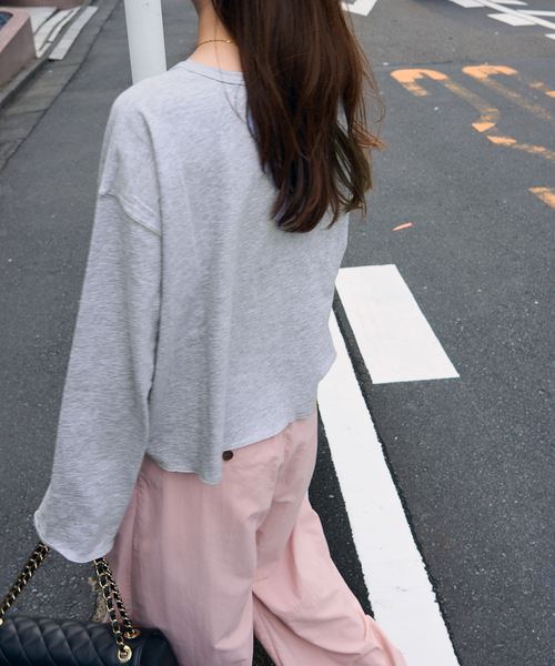 スラブクロップドヘンリー（Tシャツ/カットソー）｜JOURNAL STANDARD（ジャーナルスタンダード）