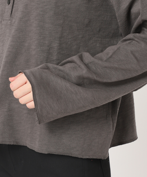 スラブクロップドヘンリー（Tシャツ/カットソー）｜JOURNAL STANDARD（ジャーナルスタンダード）