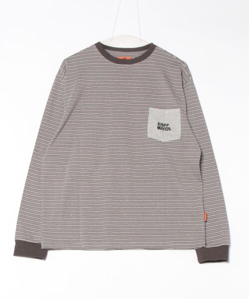 モブレスラーボーダーロンT（Tシャツ/カットソー）｜KRIFF MAYER（クリフメイヤー）