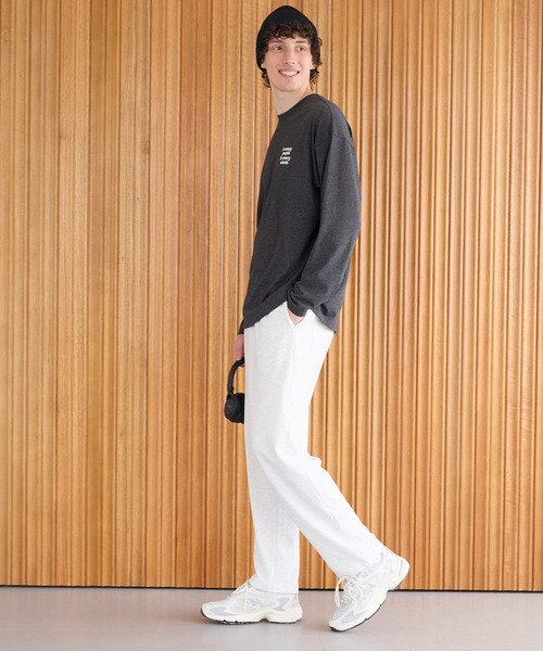 coca(coca)(コカ)の「【WEB限定セール】バックロゴプリントT(Tシャツ/カットソー・メンズ・チャコール/ライトグレー・XL/L/M)」の7枚目の写真