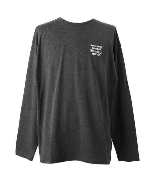 coca(coca)(コカ)の「【WEB限定セール】バックロゴプリントT(Tシャツ/カットソー・メンズ・チャコール/ライトグレー・XL/L/M)」の18枚目の写真