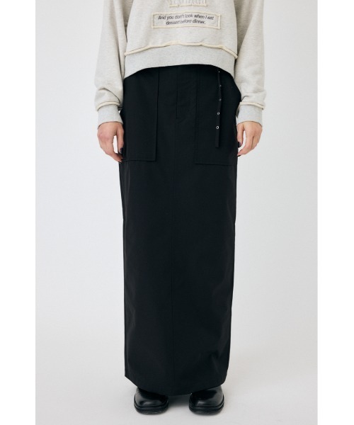 MOUSSY(マウジー)の「STRETCH マキシスカート(スカート・レディース・ブラック/グレー・1/2)」の8枚目の写真