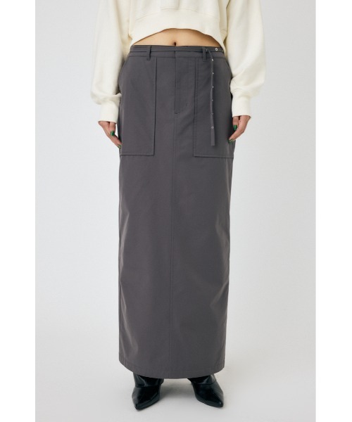 MOUSSY(マウジー)の「STRETCH マキシスカート(スカート・レディース・ブラック/グレー・1/2)」の15枚目の写真