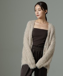 NANO universe（ナノユニバース）の「ファンシーシャギーカーディガン（カーディガン/ボレロ）」