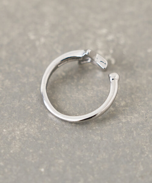 Actually(アクチュアリー)の「Open Star Ring(リング・レディース・シルバー・0)」の4枚目の写真