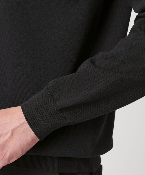 BEAUTY&YOUTH UNITED ARROWS(ビューティーアンドユースユナイテッドアローズ)の「【WEB限定 WARDROBE SMART】KOUKIN ハイゲージ ニット クルーネック【抗菌・防臭】(ニット/セーター・メンズ・ブラック/ライトグレー/ネイビー・M/S/XL/L)」の14枚目の写真