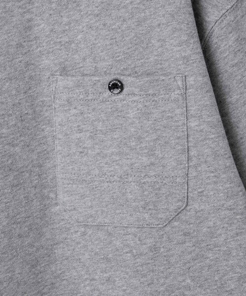 SMITH'S（スミス）の「SMITH’S（スミス）別注プリントポケットスウェット（スウェット・メンズ・グレー/ナチュラル/ダークグリーン・S/M/L/XL）」の7枚目の写真