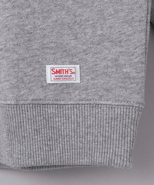 SMITH'S（スミス）の「SMITH’S（スミス）別注プリントポケットスウェット（スウェット・メンズ・グレー/ナチュラル/ダークグリーン・S/M/L/XL）」の8枚目の写真