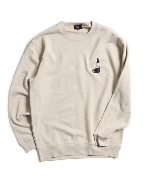ROTAR（ローター）の「Peek in any time SWEAT（スウェット・メンズ・アッシュグレー/スミクロ/サンドベージュ・SMALL/MEDIUM/LARGE/X-LARGE）」の6枚目の写真