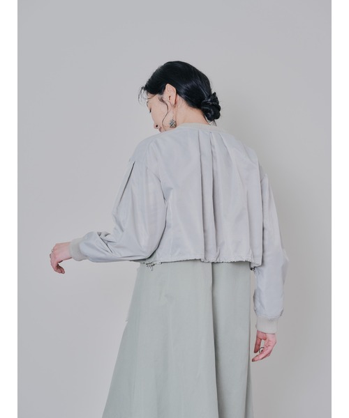 DOLLUPOOPS（ドールアップウップス）の「ミリタリーライク配色トレンチコート（トレンチコート・レディース・キャメル/カーキ・38）」の8枚目の写真