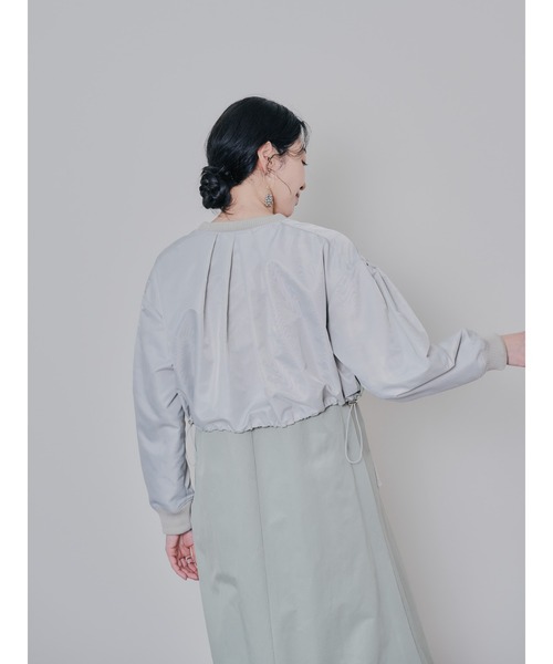 DOLLUPOOPS（ドールアップウップス）の「ミリタリーライク配色トレンチコート（トレンチコート・レディース・キャメル/カーキ・38）」の14枚目の写真