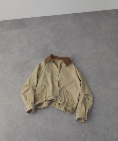 DRWCYS（ドロシーズ）の「ボリュームスリーブワークジャケット（その他アウター・レディース・ベージュ/ネイビー・FREE）」の16枚目の写真