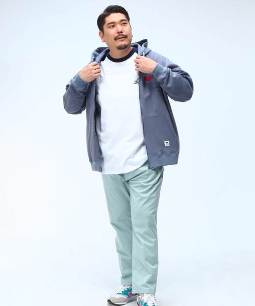 B&T CLUB(ビーティークラブ)の「B&T CLUB (ビーアンドティークラブ) ストレッチ 無地 ノータック アクティブ イージーパンツ BTTS2533(その他パンツ・メンズ・ブラック/ベージュ/ネイビー/ピンク/グリーン・X1(3L~4L)/X2(4L~5L)/X3(6L~7L)/X4(8L~9L)/X5(9L~10L))」の19枚目の写真