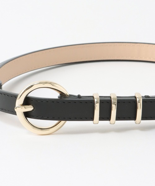 Three Four Time(スリーフォータイム)の「牛革スライドベルト(ベルト・レディース・ブラック・FREE)」の9枚目の写真