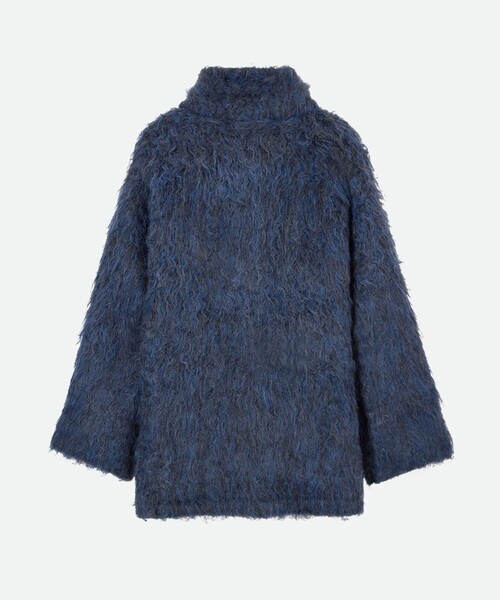 NOUNLESS/ナウンレス】BIG COLLAR KNIT FUR JACKET（ブルゾン 