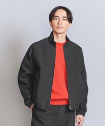 LUMPY コットンナイロン スタンドカラー ブルゾン