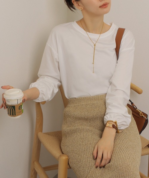 セール】ballon sleeve tops /バルーンスリーブ トップス（Tシャツ