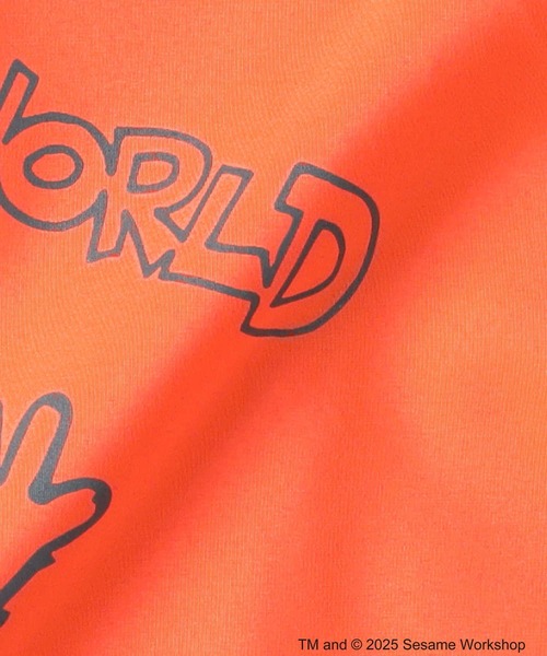 Right-on（ライトオン）の「【SESAME STREET】プリントトートバッグ（トートバッグ・レディース・イエロー/オレンジ/カーキブラウン/ブラック/グレー/レッド・ONE SIZE）」の14枚目の写真