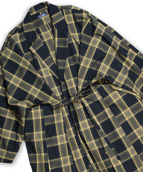 ohta(オータ)の「【ohta 】check dolman coat(その他アウター・メンズ・チェック・1)」の3枚目の写真