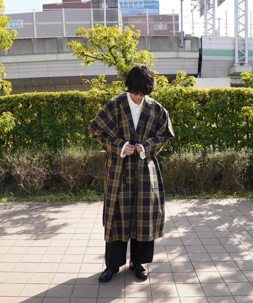 ohta(オータ)の「【ohta 】check dolman coat(その他アウター・メンズ・チェック・1)」の8枚目の写真