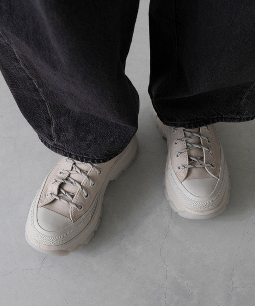 CONVERSE(コンバース)の「CONVERSE コンバース ALL STAR TREKWAVE CS OX オールスター トレックウェーブ(スニーカー・レディース・ブラック/グレー・22.5cm/23.5cm/24.5cm/25.5cm/26.5cm/23.0cm/24.0cm/25.0cm/26.0cm/22.0cm)」の4枚目の写真