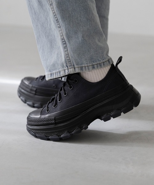 CONVERSE コンバーストレックウェーブ　ブラック　スニーカー　26 コンバース CONVERSE レディース スニーカー オールスター (R