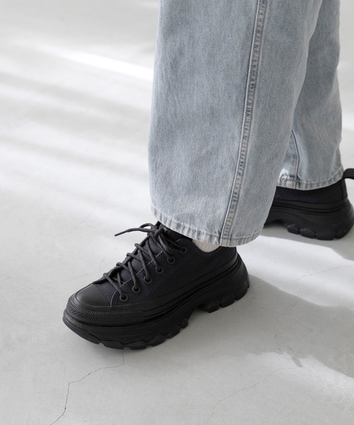 CONVERSE(コンバース)の「CONVERSE コンバース ALL STAR TREKWAVE CS OX オールスター トレックウェーブ(スニーカー・レディース・ブラック/グレー・22.5cm/23.5cm/24.5cm/25.5cm/26.5cm/23.0cm/24.0cm/25.0cm/26.0cm/22.0cm)」の8枚目の写真